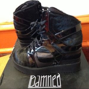 Jeffrey Campbell The Damned Sneaker Wedge