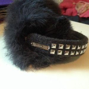 Michael Kors Studded Dark Grey earmuffs