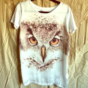 White Owl Shirt