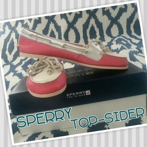 Pink Sperry Top-Sider Shoes