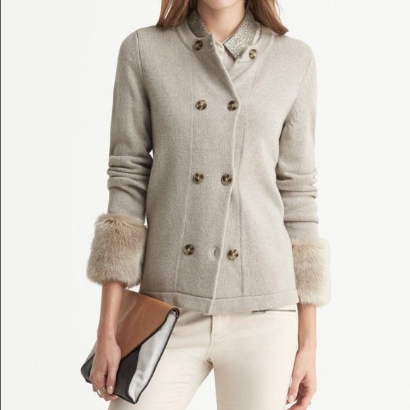 SOLD!!!Banana Republic black Cardigan