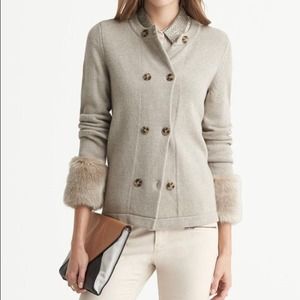 SOLD!!!Banana Republic black Cardigan
