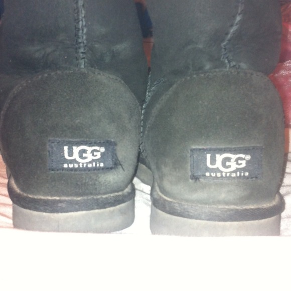 Tall black Uggs