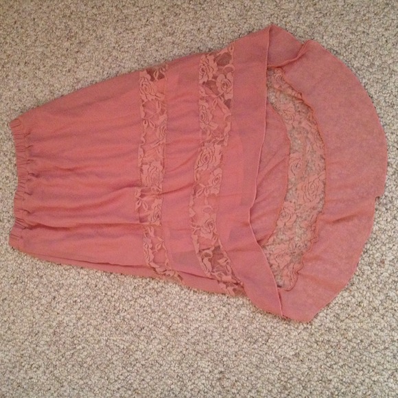 Wet Seal hi-lo skirt