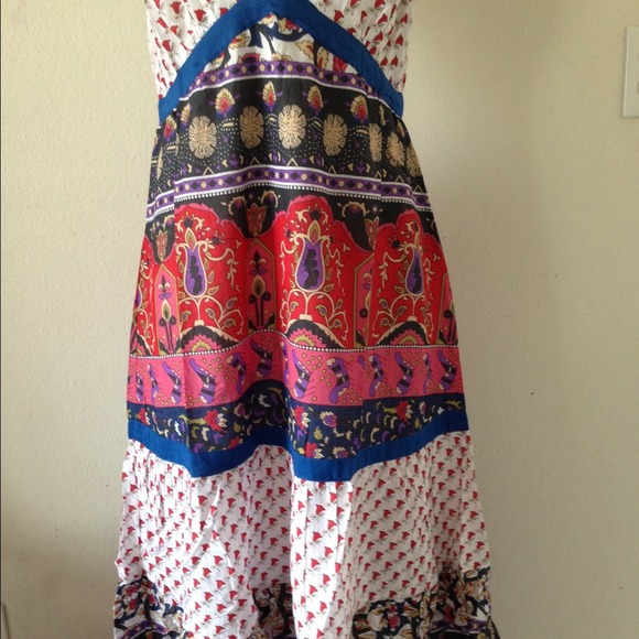 ❗️SOLD OUT Patrons of Peace Boho Maxi Dress - Picture 3 of 3