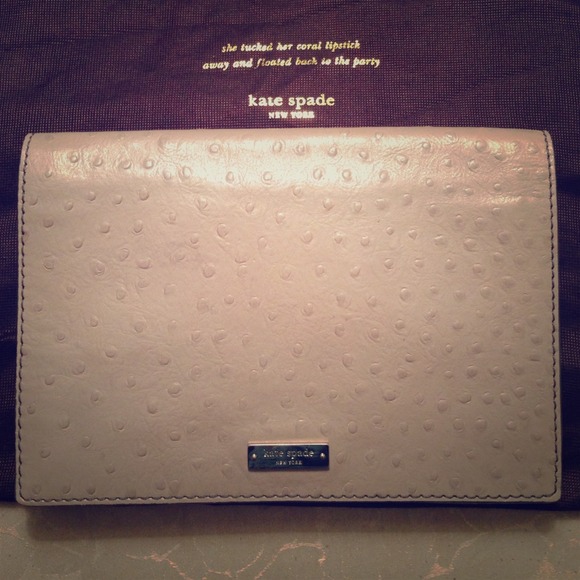 kate spade Clutches & Wallets - Kate Spade ostrich embossed convertible clutch