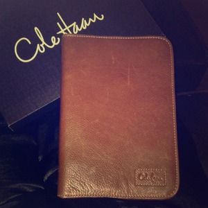 Cole Haan Leather Mini IPad Cover