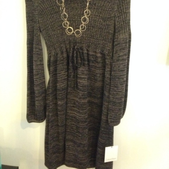 Knit Calvin Klein Sweater Dress - Picture 2 of 3