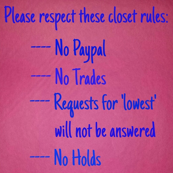 My closet rules!!