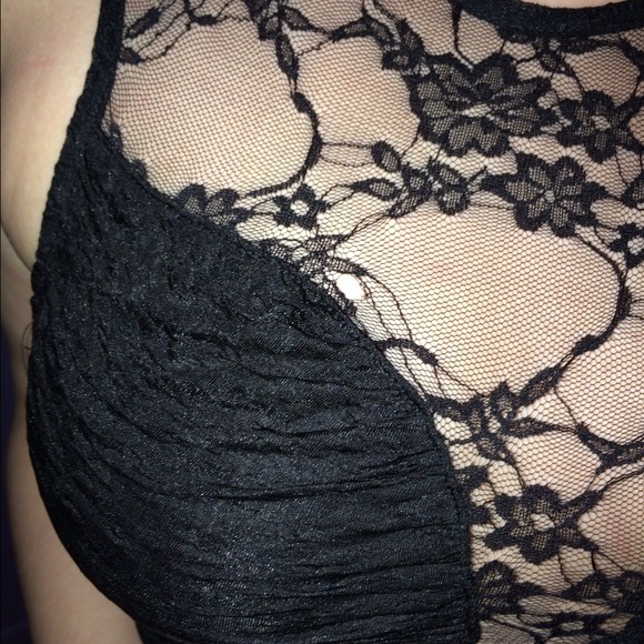 BLACK LACE DRESS - Picture 4 of 4