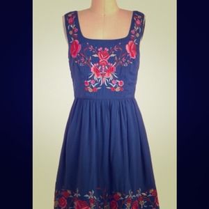 Modcloth XXL Judy blue skies dress NWOT GORGEOUS