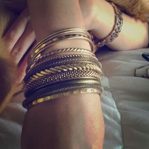 Set of Gold Bangles