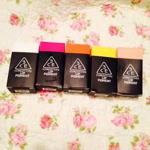 3CE Lip Products (all of them together)