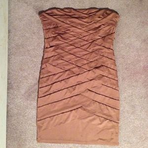 Nude Bandage Dress