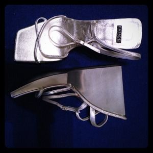 Casadei wedge sandals size 38-1/2