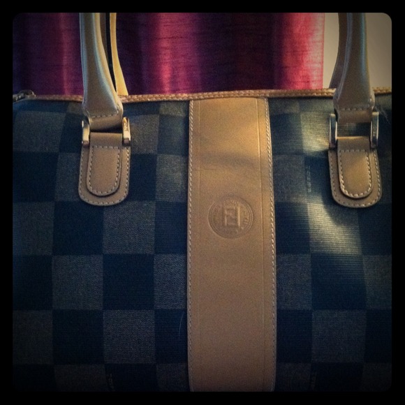 Vintage fendi doctor satchel