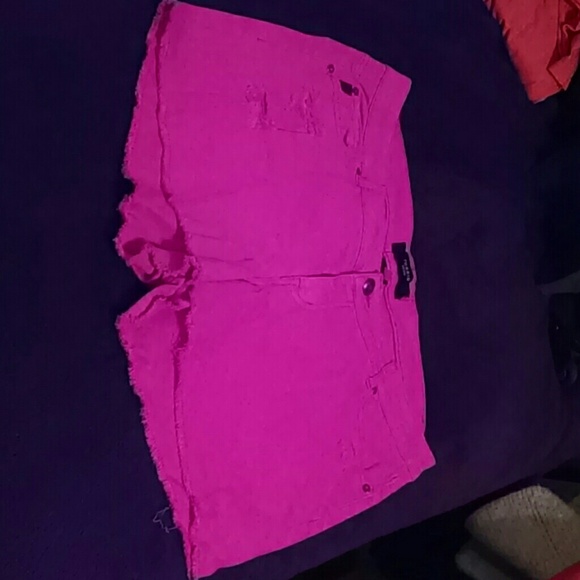 Bright Pink Shorts!