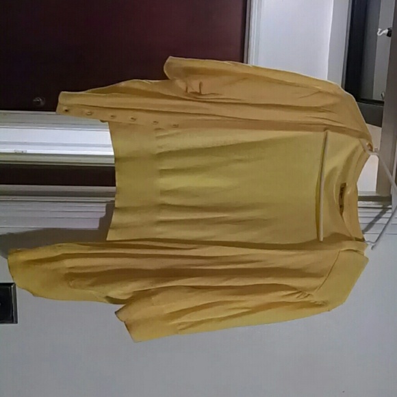 Yellow Cardigan
