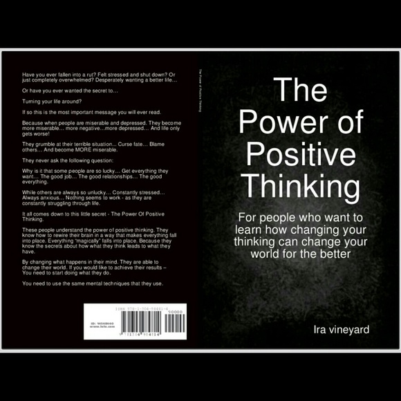The Power of Positive Thinking book sighed