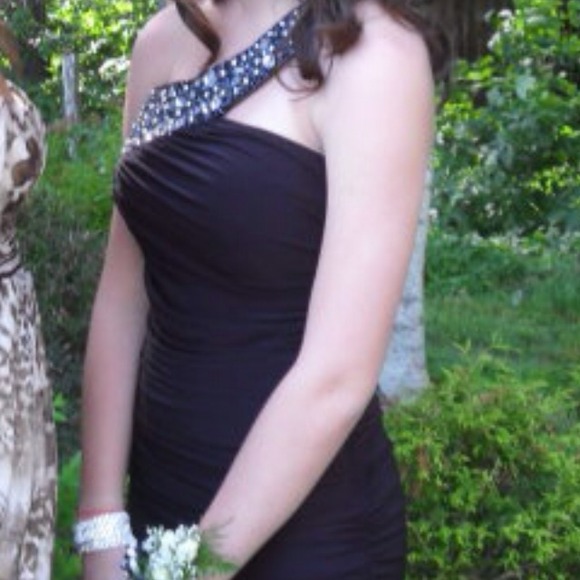 One Shoulder Dress - Picture 3 of 3