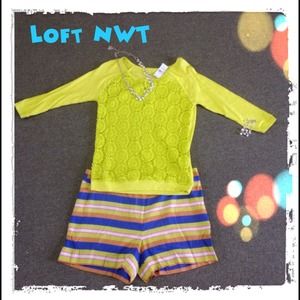 SOLD! NWT LOFT Crochet Top
