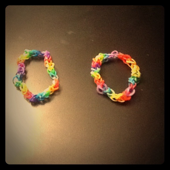 Rainbow glams