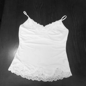 Price cut! Laced cream cami