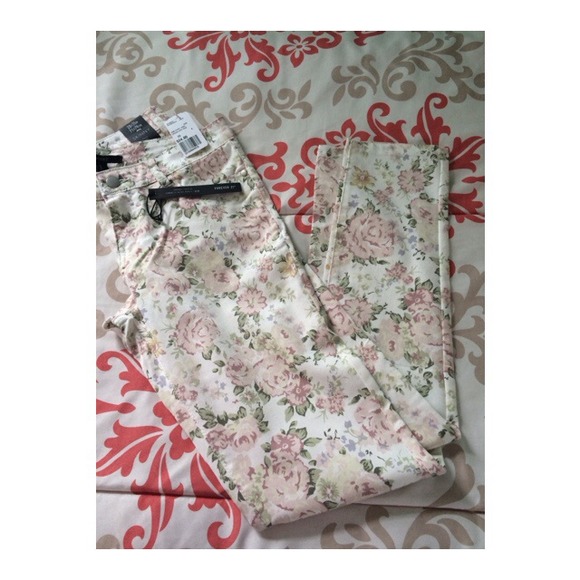 Floral Jeans from Forever21