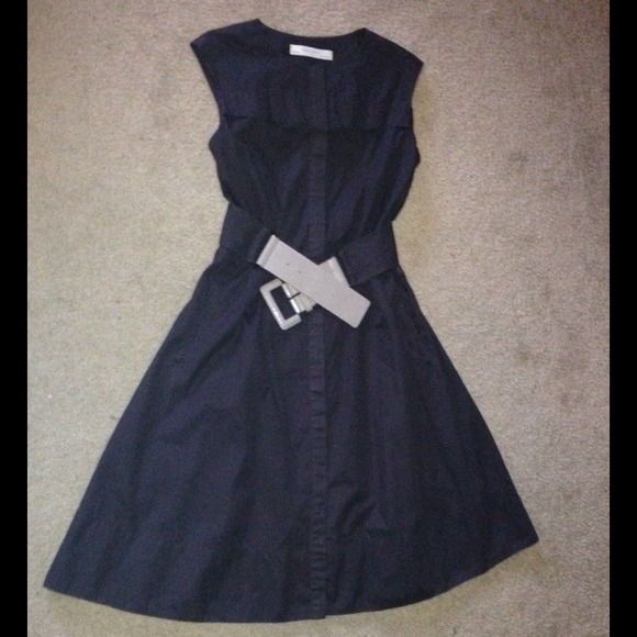 Closet clean out!! !✨ Chocolate brown belted dress