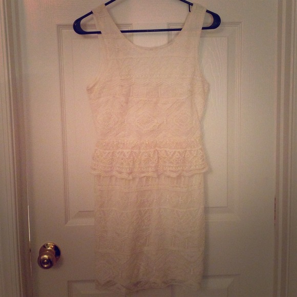 Ae peplum lace dress & kimchi blue dress bundle
