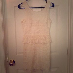 Ae peplum lace dress & kimchi blue dress bundle