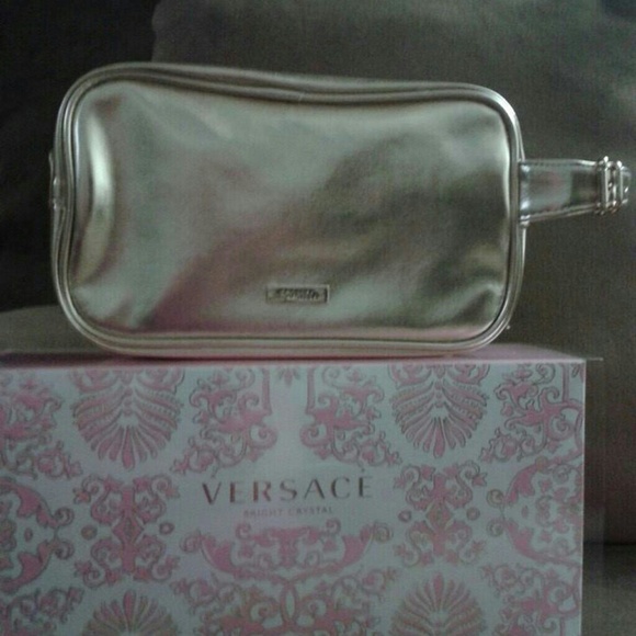 Gold Versace parfume bag NEW UNused