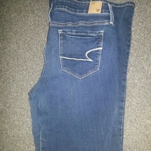 American Eagle jeans.