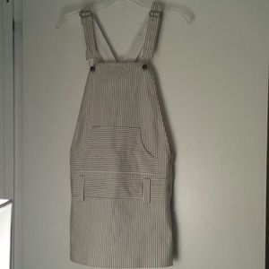 Alice & olivia mini dungaree dress