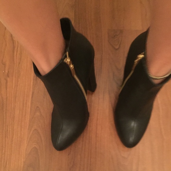 Black Ankle Booties