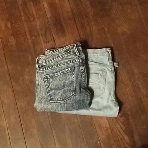 A&f and bullhead denim