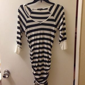 TART Blue Striped Dress