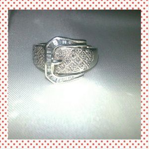 .925 stamped  sterling silver ring