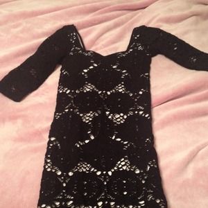 Free people lace body dress