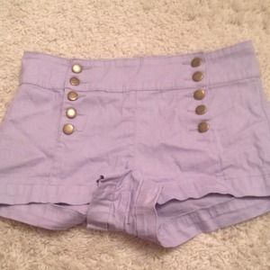 Purple sailor shorts
