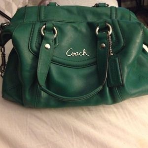 🎉REDUCED🎉Coach Ashley Leather Satchel Handbag