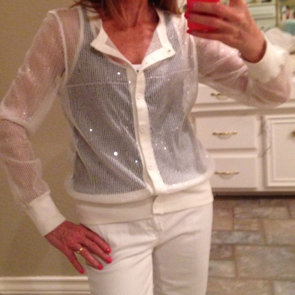 See Through Sequin Jacket - Picture 1 of 1