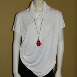 SOLD.     NEW YORK & COMPANY Turtle Neck Blouse XL