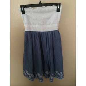 White & Blue dress ☺️