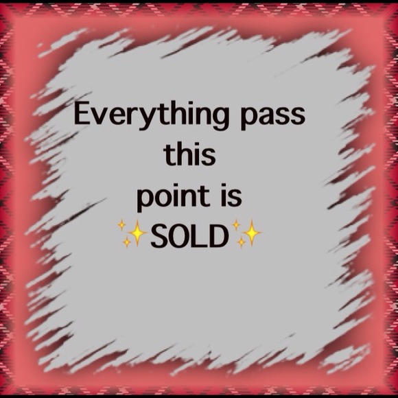 Every thing beyond this point Is SOLD - Picture 1 of 1