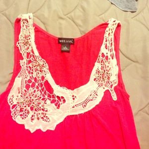Wet seal flowy tank top LikeNew