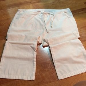 White Dickies Scrub Pants