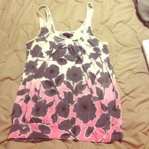 AEO Floral Tank Top
