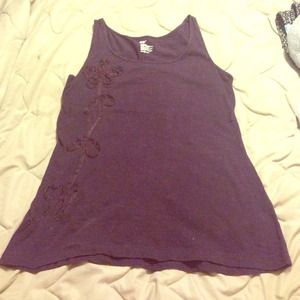 GAP Dark Violet Tank top Size small