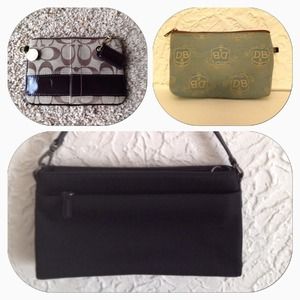 💯Coach Mini/D & B coin, and 💯 Coach wristlet